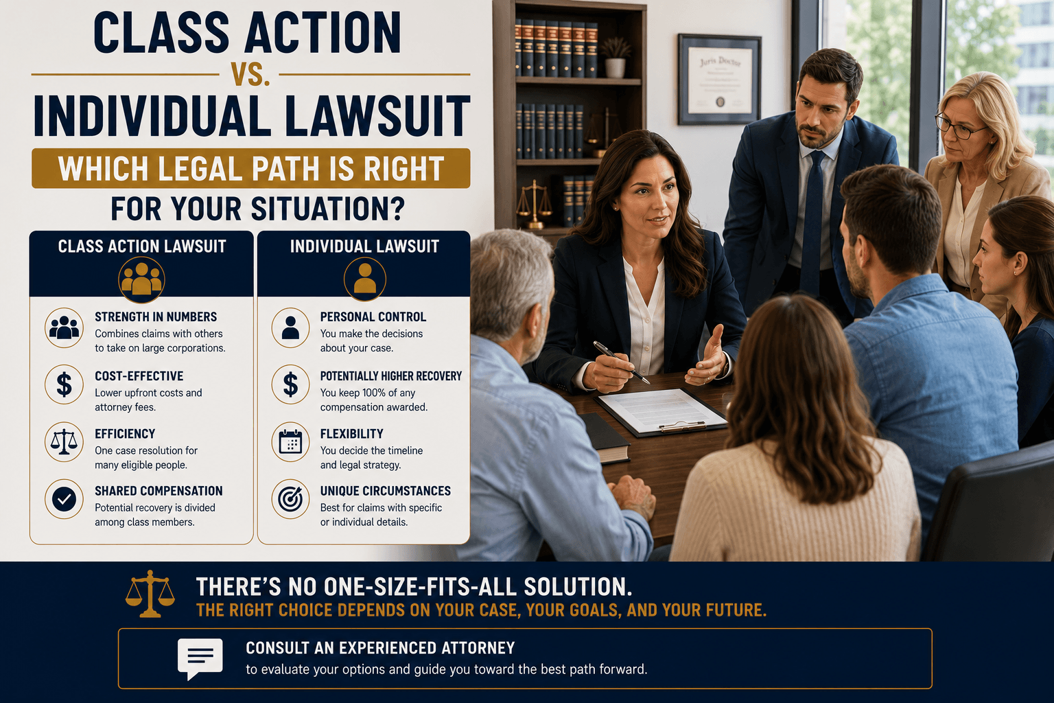 Class action vs individual lawsuit