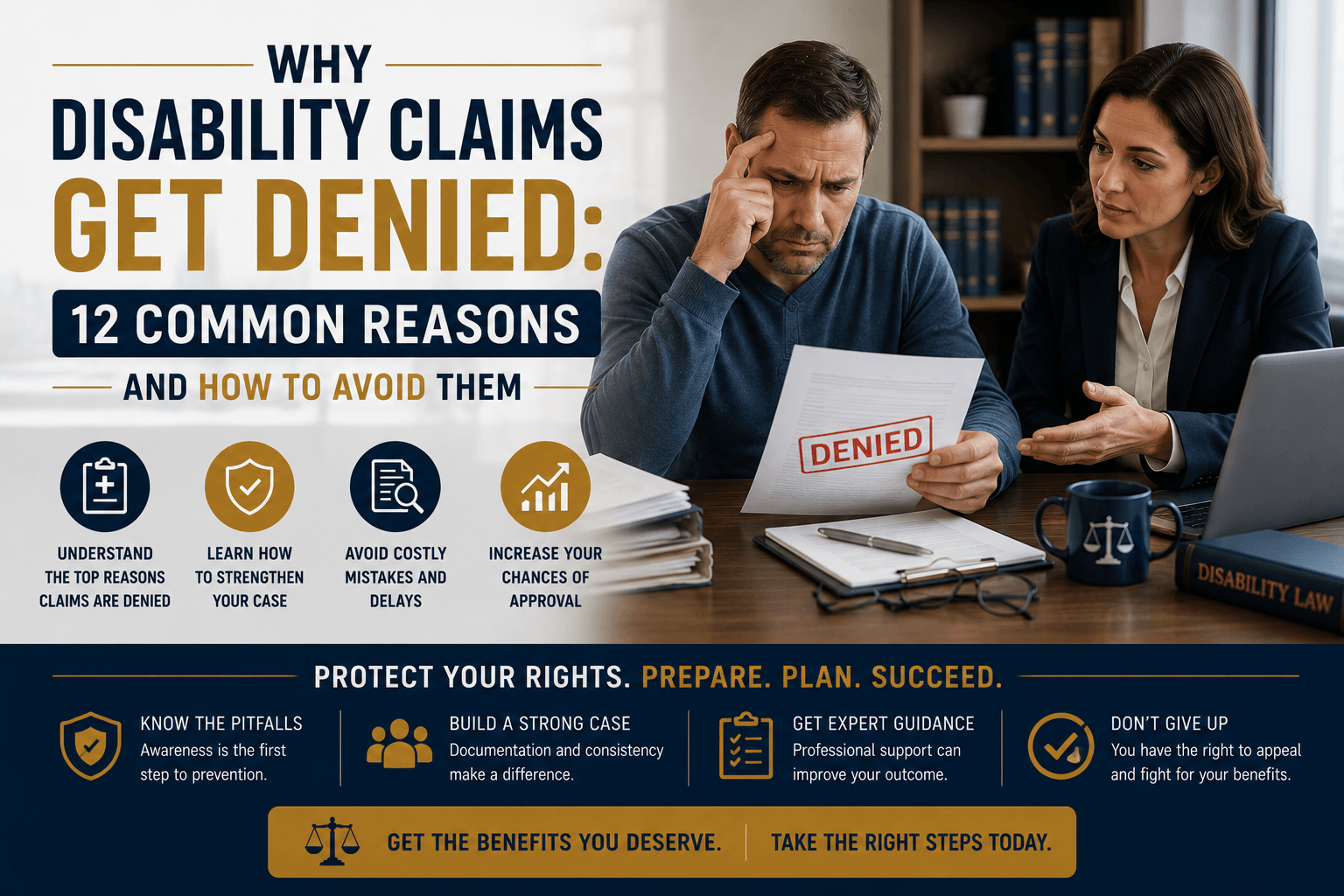 why disability claims get denied