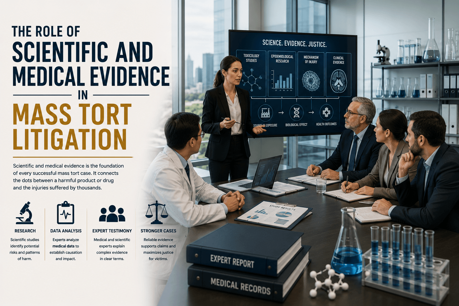 Scientific and medical evidence in mass tort litigation
